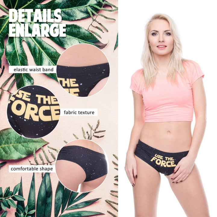 Novelty Women's Briefs for Playful Everyday Style