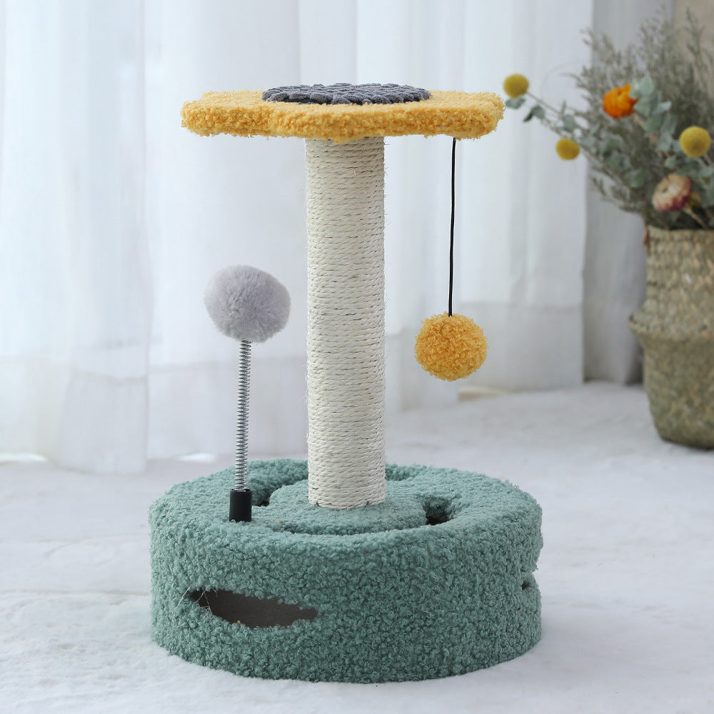 Cat Scratching Tower for Indoor Play & Furniture Care