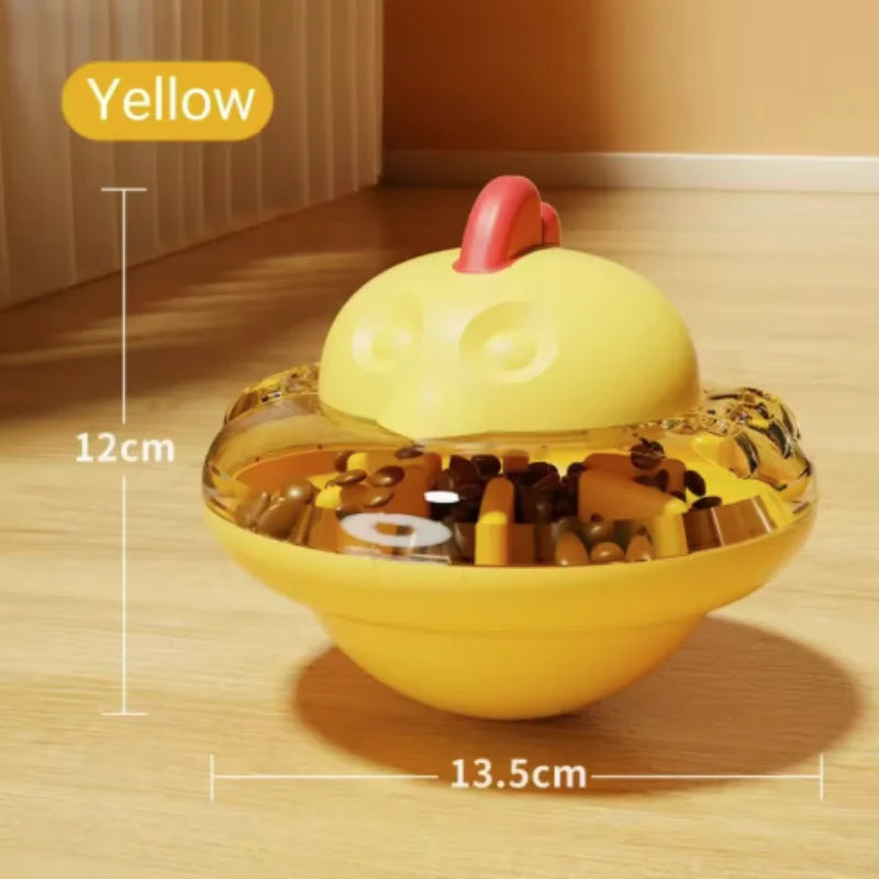 Interactive Cat Dog Feeder Toy for Slower Mealtimes