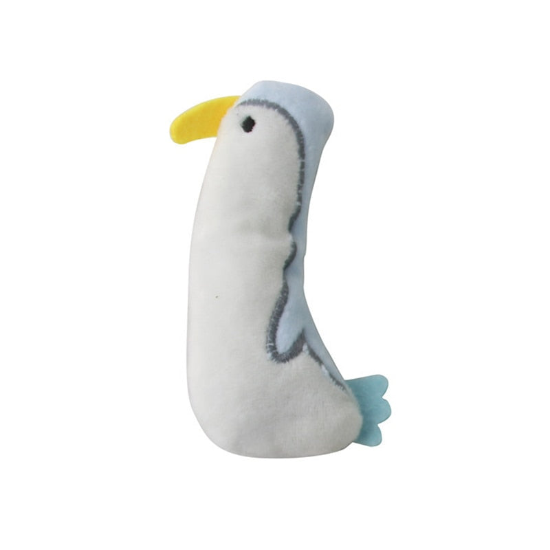 Catnip Plush Cat Toy for Gentle Chewing & Enrichment