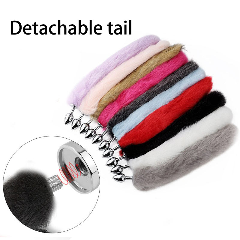 Detachable Fox Tail Anal Plug for Playful Roleplay