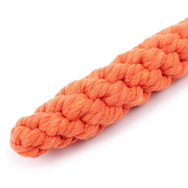 Carrot Rope Dog Toy for Chewing, Tugging & Playtime