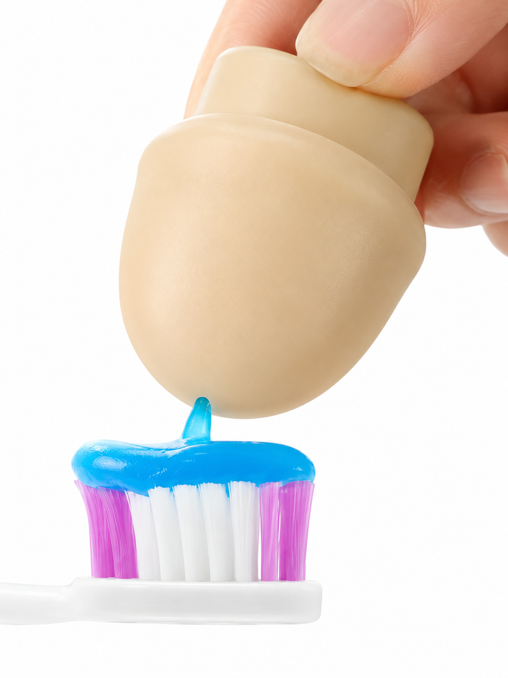 Fun Character-Shaped Toothpaste Cap — Mess-Free Portion