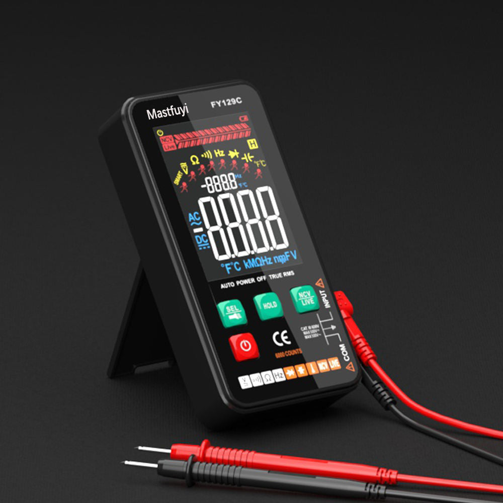 Digital Multimeter Auto Range with Large Color Screen