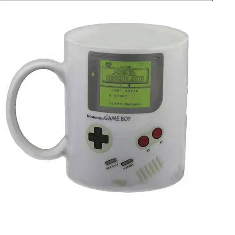 Game Boy Color Changing Mug: Hot Drink Reveals Retro Design