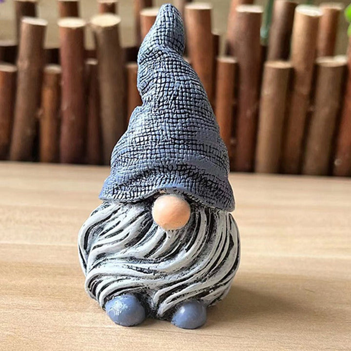 Garden Gnome Sculpture Decor for Colorful Displays