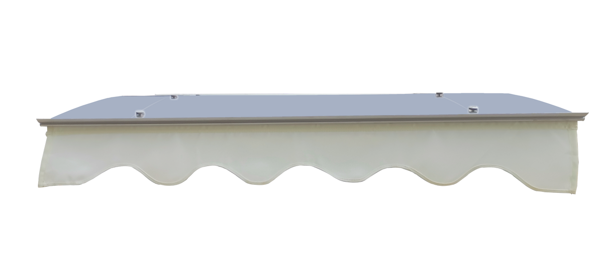 Door Window Canopy with Clear Polycarbonate Rain Cover