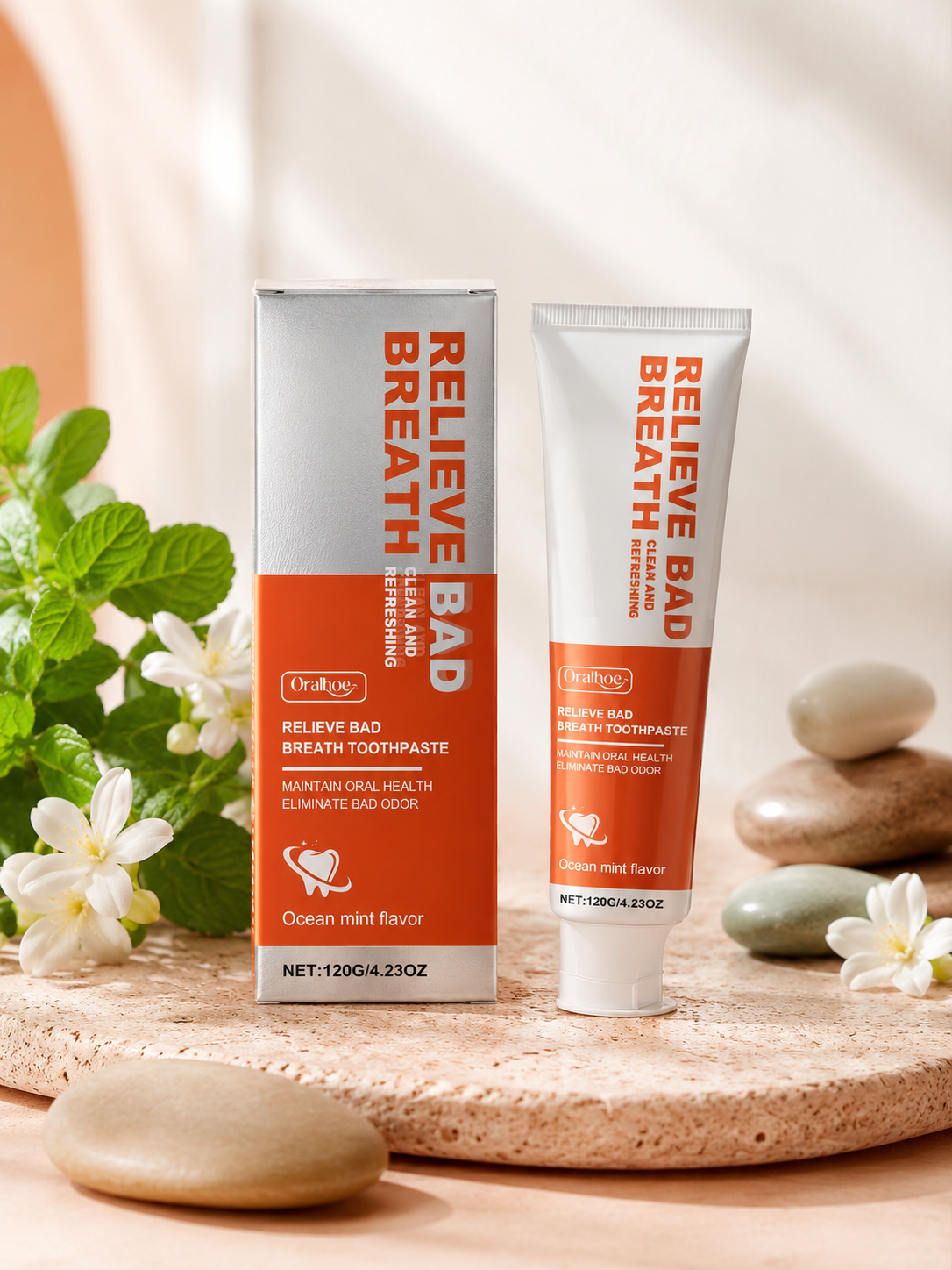 Gentle Clean Toothpaste – Ocean Mint Freshness & Whiter Teeth