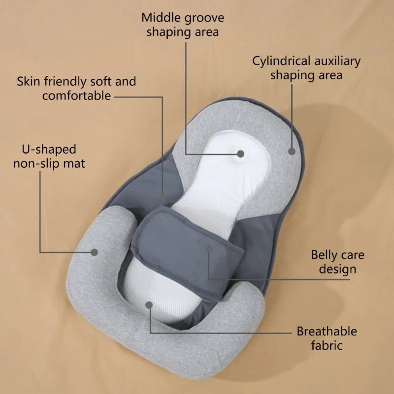 Baby Support Pillow for Supervised Post-Feeding Rest