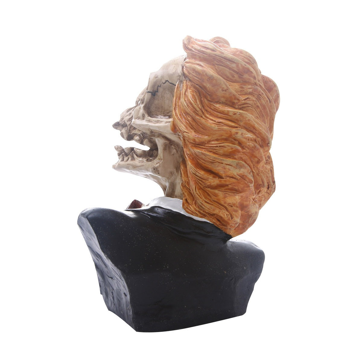 Gentleman's Skull Decor Ornament – Gothic Tuxedo Bust