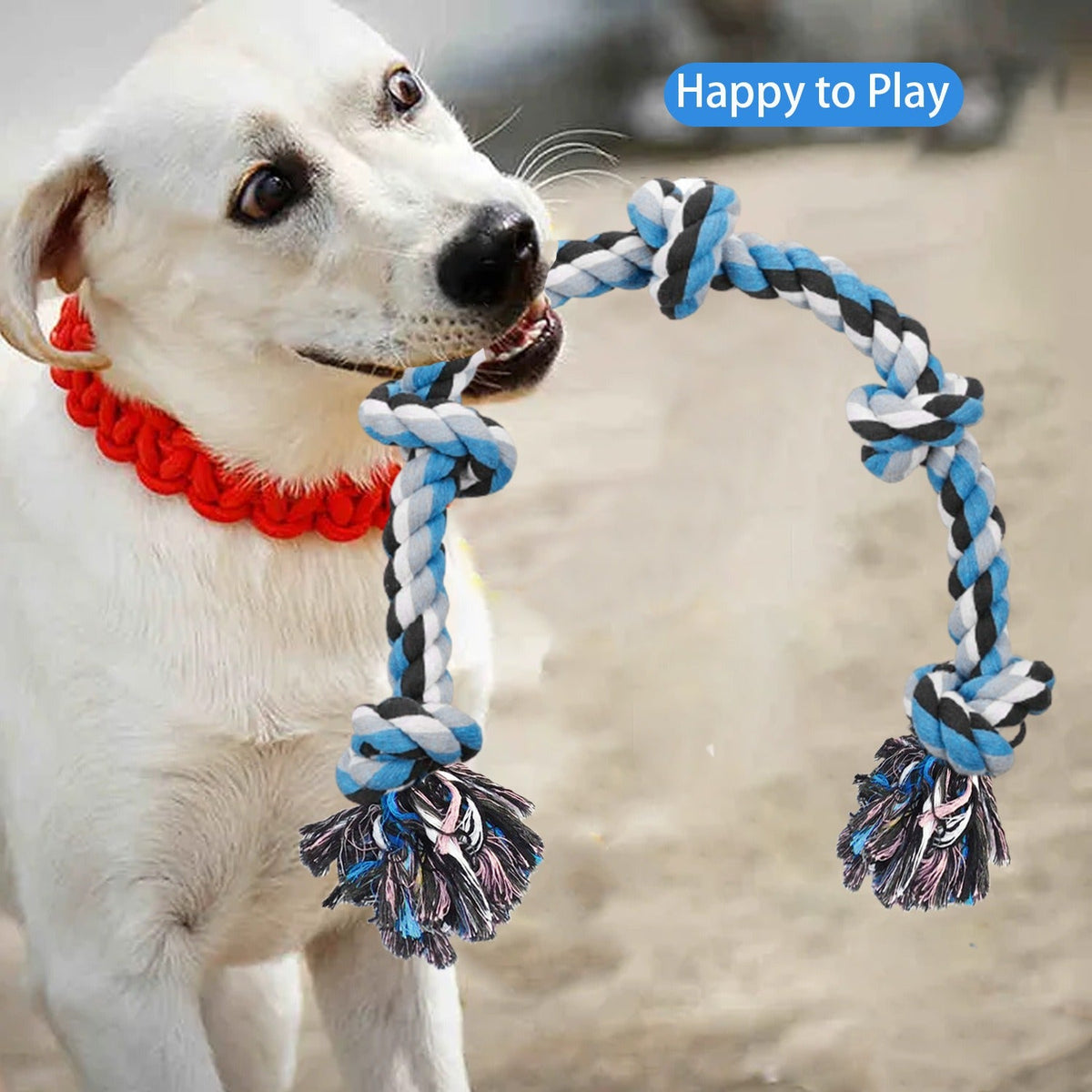 Giant Dog Rope Toy for Aggressive Large-Breed Chewers