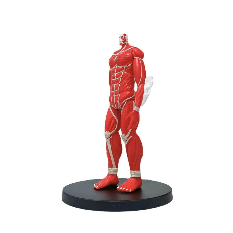 Titan Anime Figurine With Dramatic Sculpted Muscle Detail