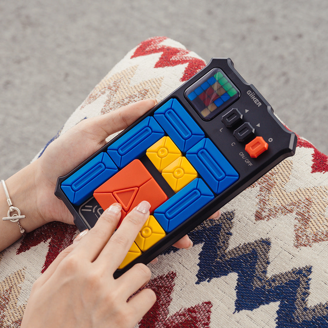 Smart Sliding Puzzle Game for Screen-Free Brain Play