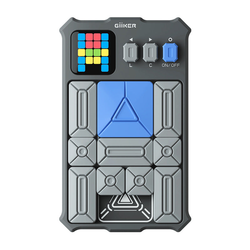 Smart Sliding Puzzle Game for Screen-Free Brain Play