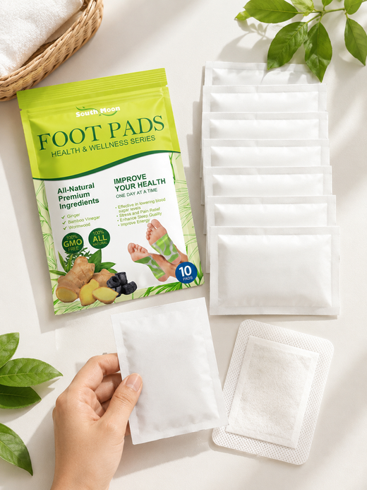 Ginger Detox Foot Pads — Lower Blood Sugar & Boost Circulation