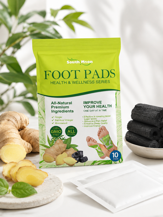 Ginger Detox Foot Pads — Lower Blood Sugar & Boost Circulation