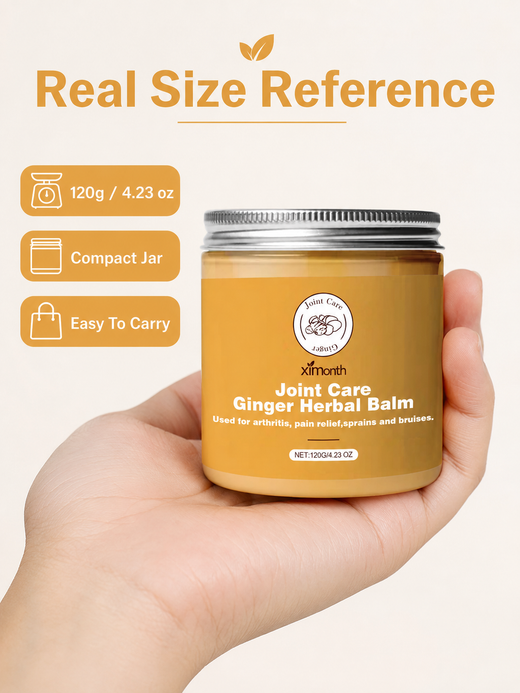 Ginger Joint Cream: Natural Arthritis & Muscle Relief