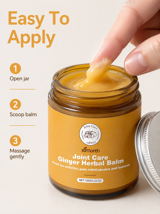 Ginger Joint Cream: Natural Arthritis & Muscle Relief