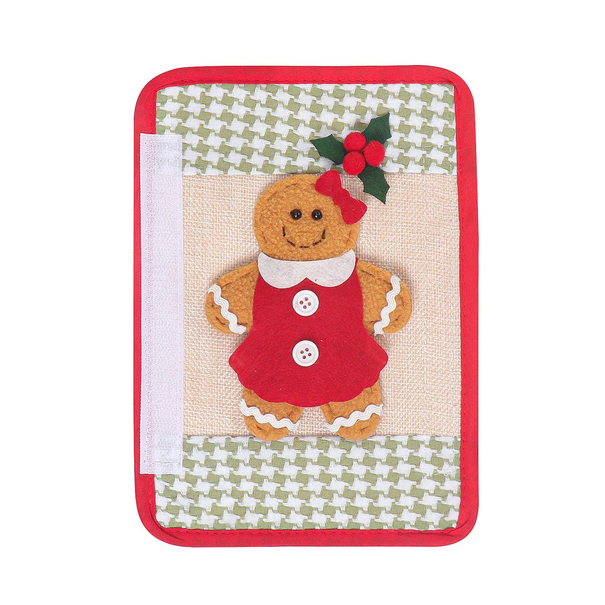 Gingerbread Handle Cover for Festive Christmas Kitchens