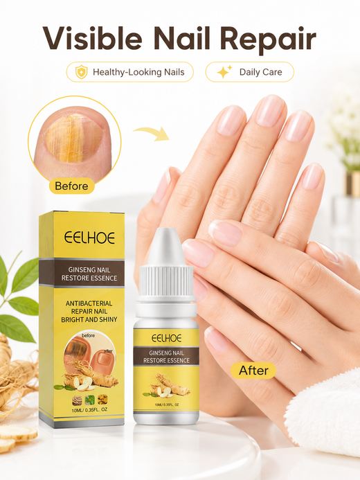 Ginseng Nail Repair Essence — Brighten & Strengthen Damaged Nails