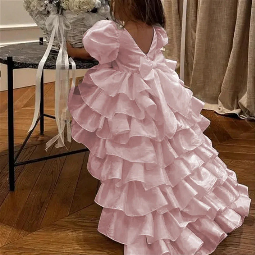 Girls Princess Dress — Princess Diana Bridal Gown Style