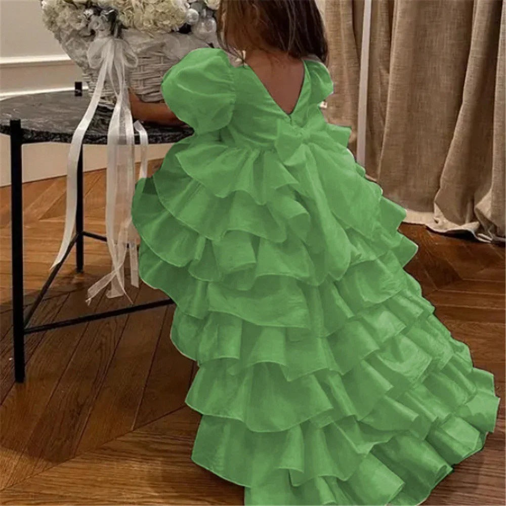 Girls Princess Dress — Princess Diana Bridal Gown Style