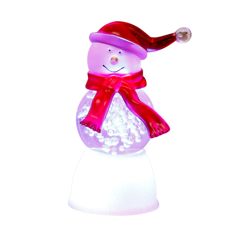 Glowing Christmas Snowman Ornament for Festive Decor
