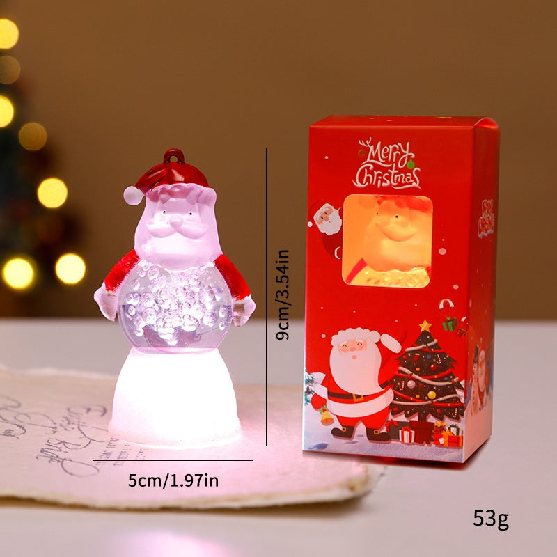 Glowing Christmas Snowman Ornament for Festive Decor
