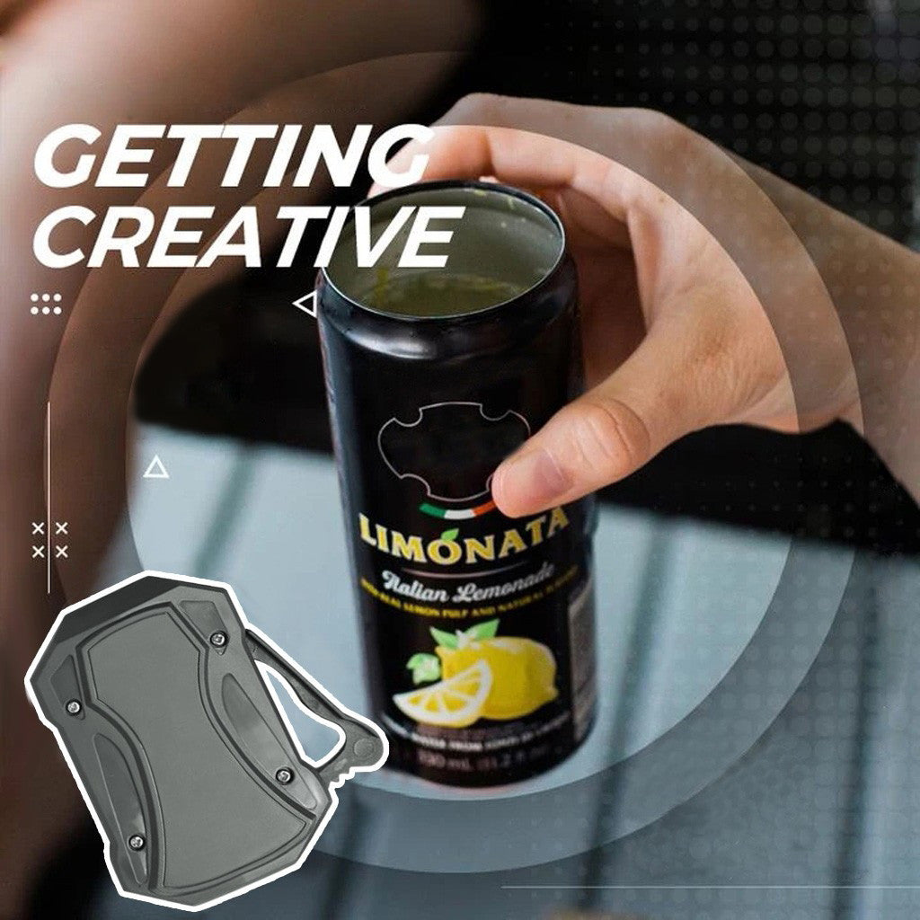 Topless Can Opener With No Sharp Edges for Home Bars
