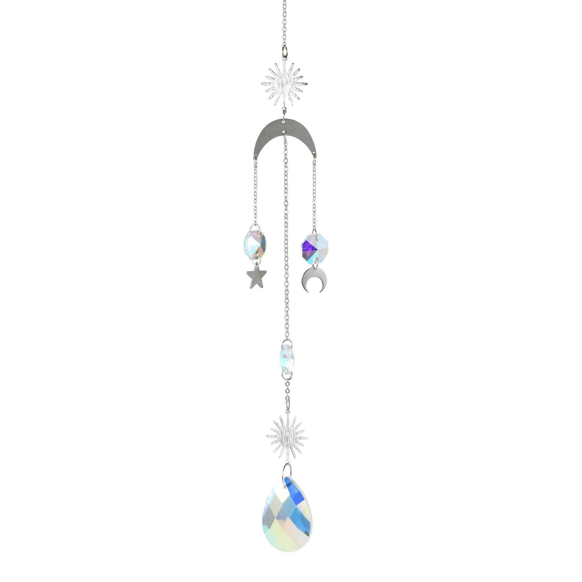 Crystal Sun Catcher Ornaments for Celestial Rainbow Light