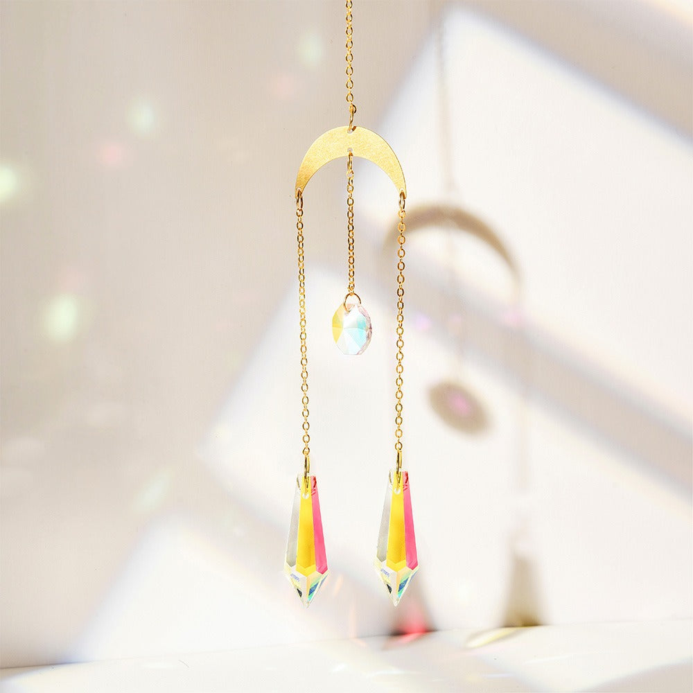 Crystal Sun Catcher Ornaments for Celestial Rainbow Light