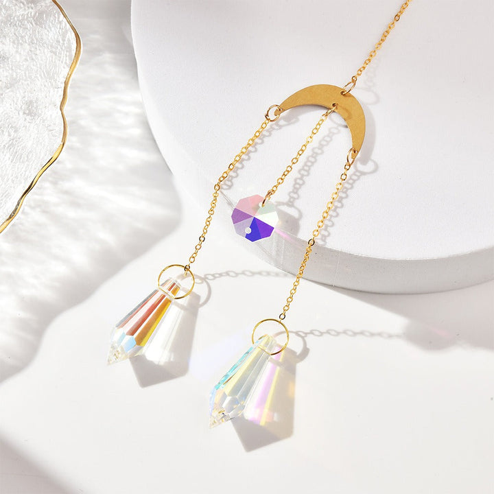 Crystal Sun Catcher Ornaments for Celestial Rainbow Light
