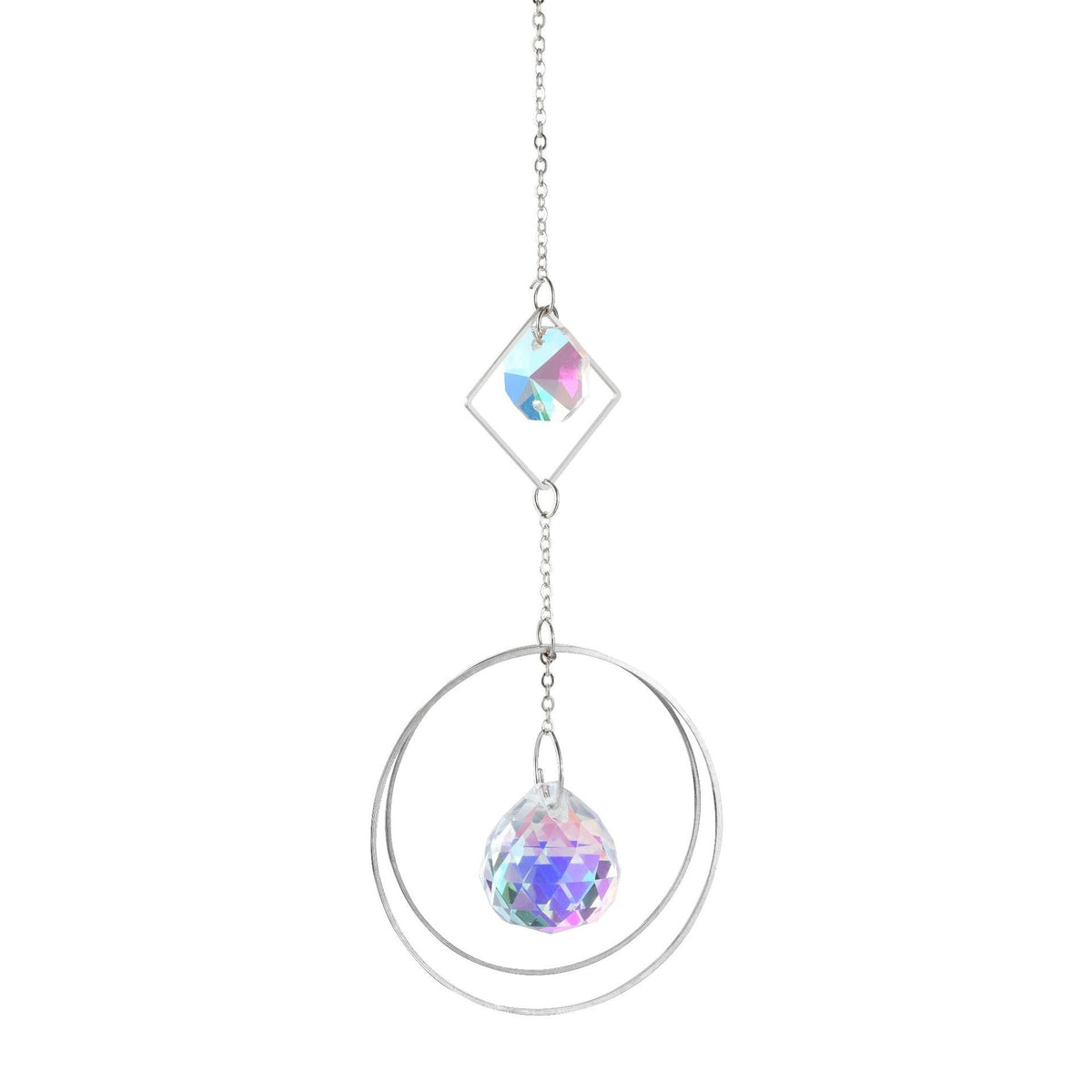 Crystal Sun Catcher Ornaments for Celestial Rainbow Light