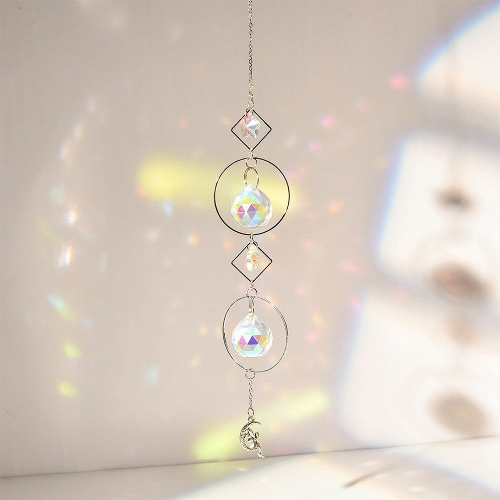 Crystal Sun Catcher Ornaments for Celestial Rainbow Light