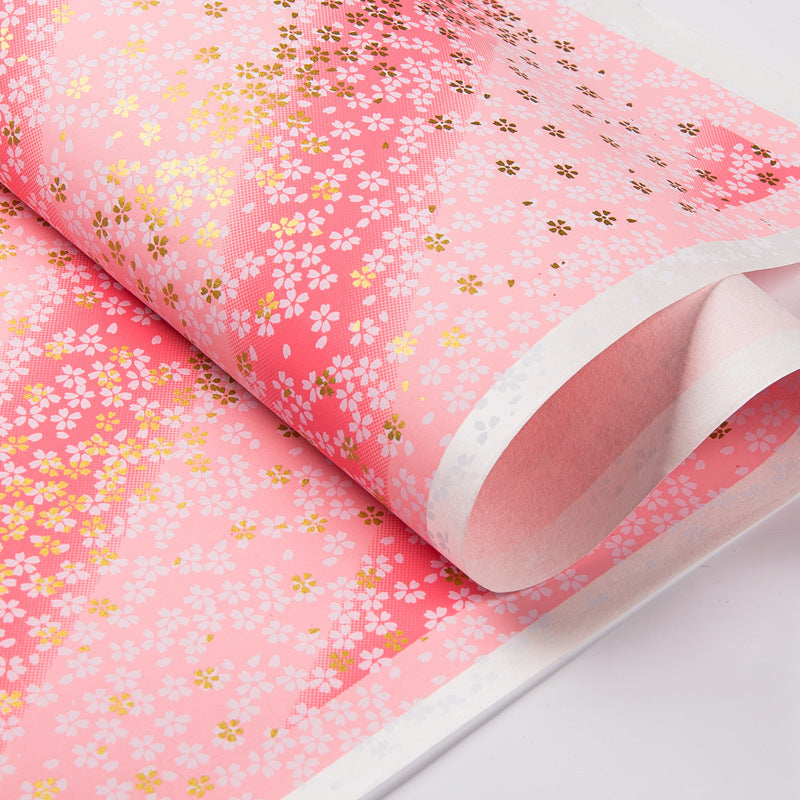 Gold Foil Yuzen Paper for Elegant Gift Wrapping Crafts