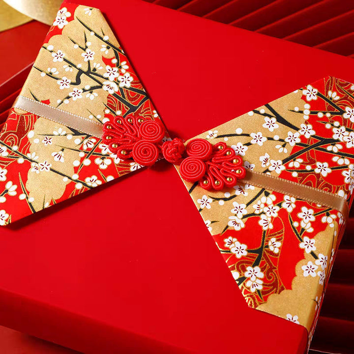 Gold Foil Yuzen Paper for Elegant Gift Wrapping Crafts