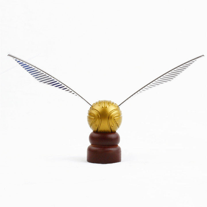 Golden Snitch Ornament for Quidditch Display Decor