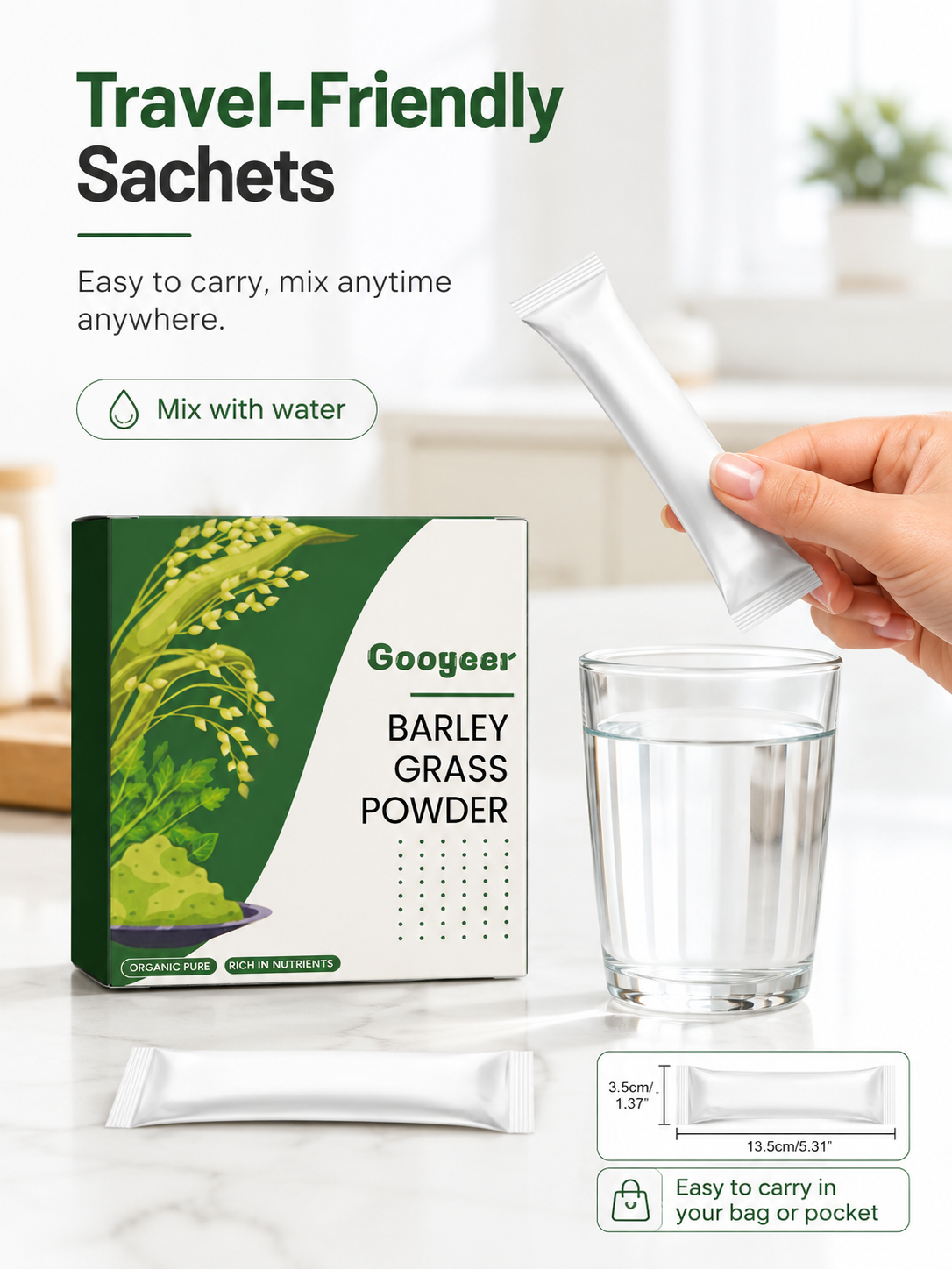 Barley Grass Powder — Slender Waist & Healthy Body