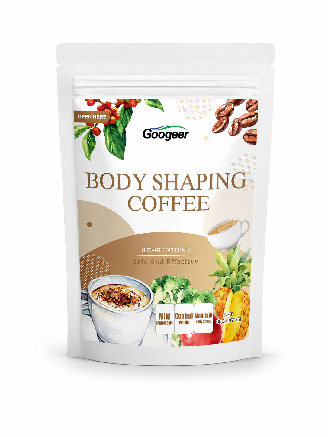 Googeer Instant Fat Burning Shape-Shifting Coffee Body Treatment