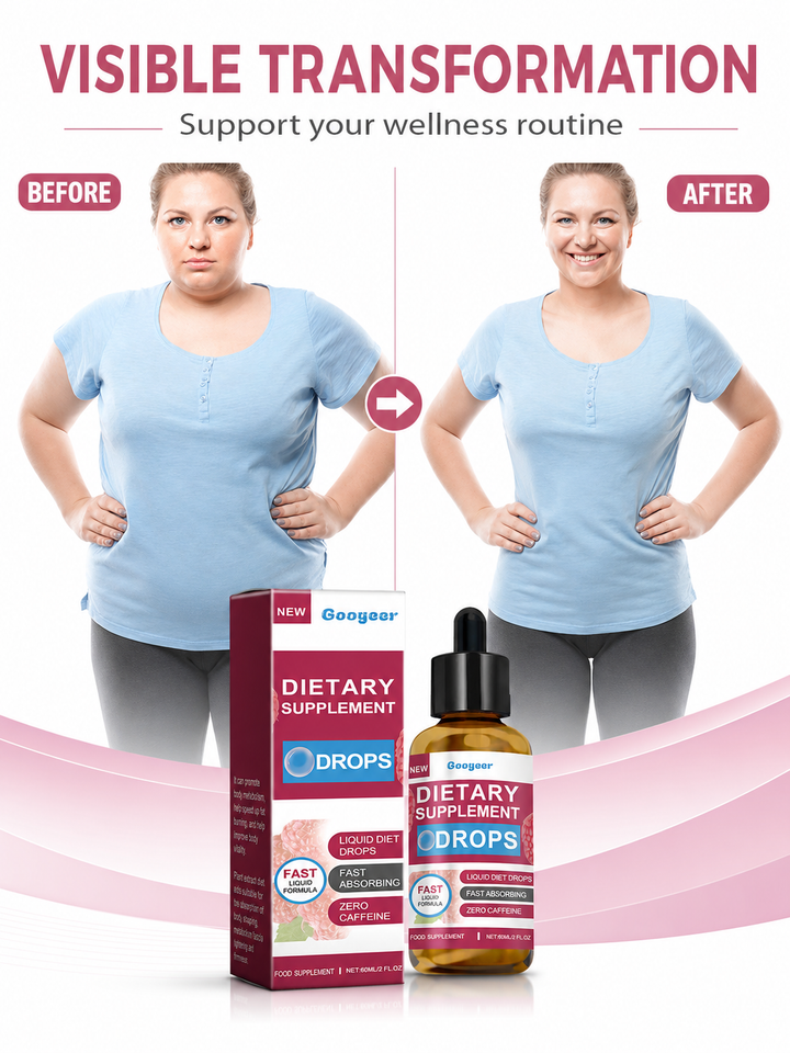Dietary Supplement Drops — Energy & Immune Boost with B1 +