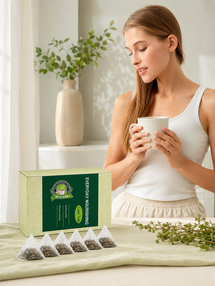 Googeer Daily Liver Cleansing Herbal Tea — 6 Pyramid Bags