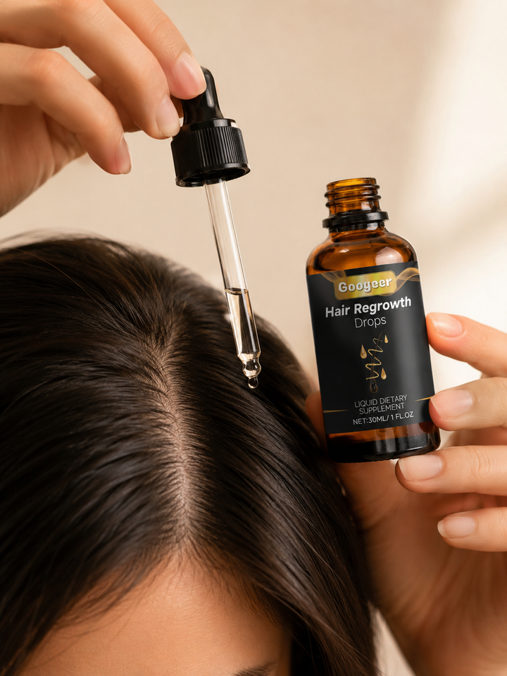 Googeer Hair Regrowth Drops — Biotin & Collagen Peptides