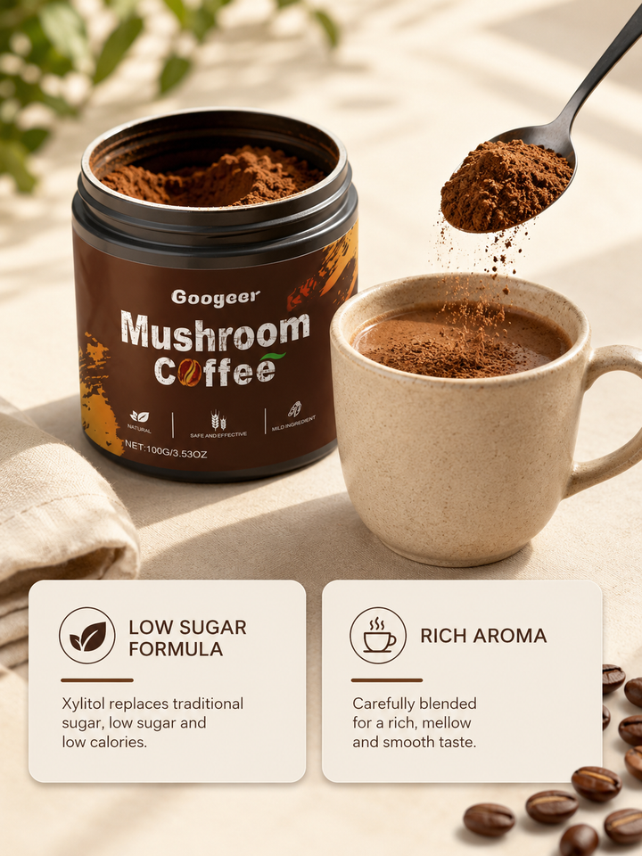 Googeer Instant Mushroom Coffee (For Entry) For Body Treatment
