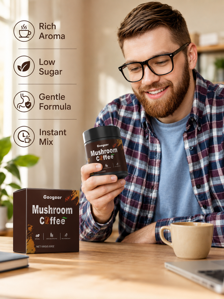 Googeer Instant Mushroom Coffee (For Entry) For Body Treatment