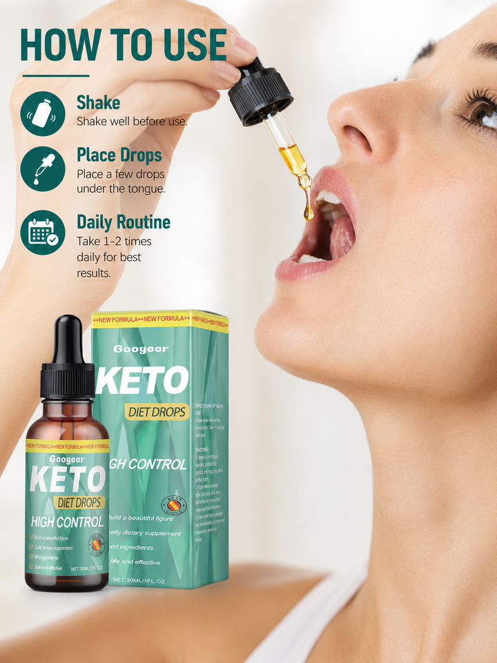 Keto Diet Drops — Appetite Control & Weight Management
