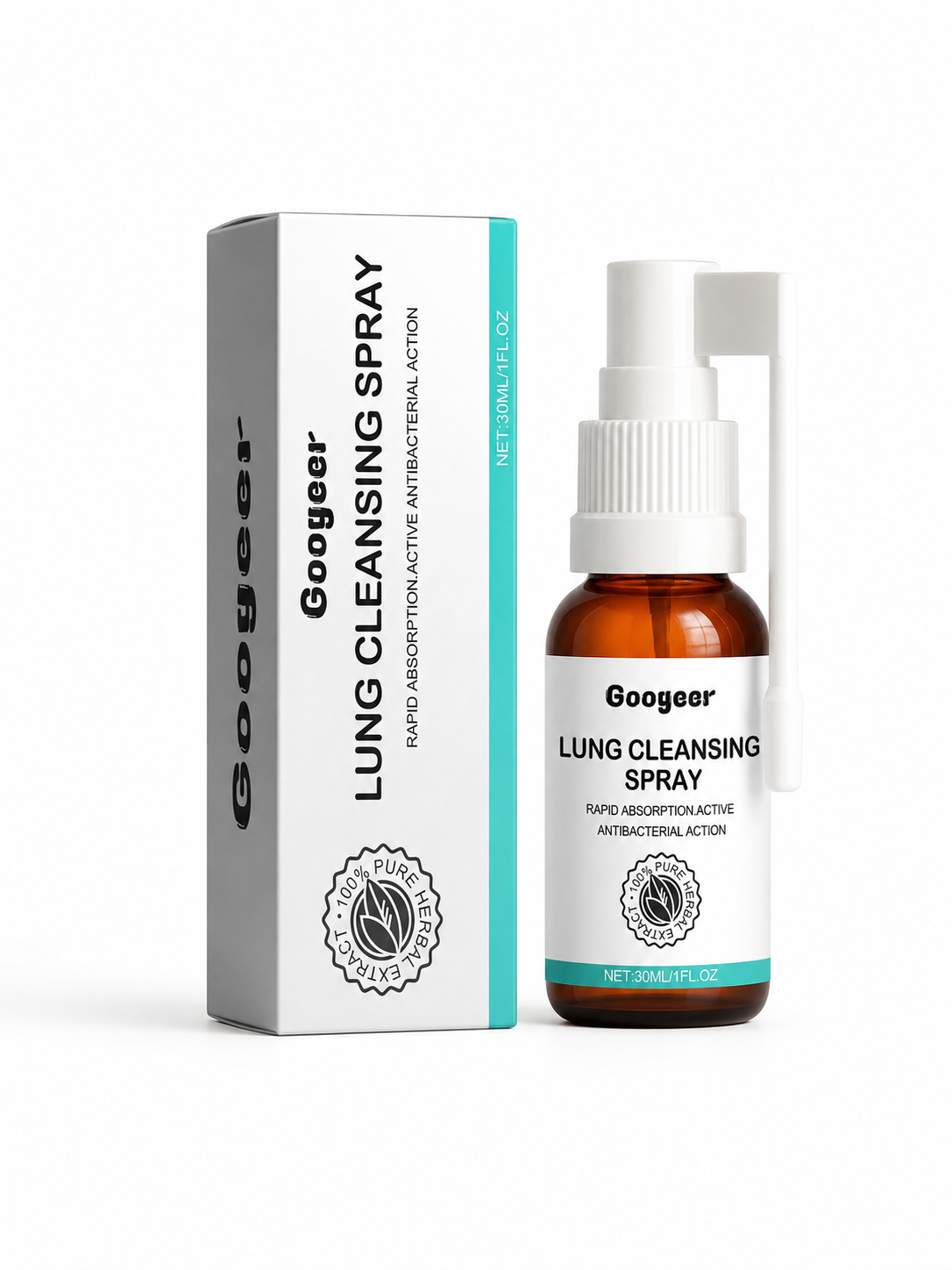 Lung Cleansing Spray - Instant Throat Relief & Cough Comfort
