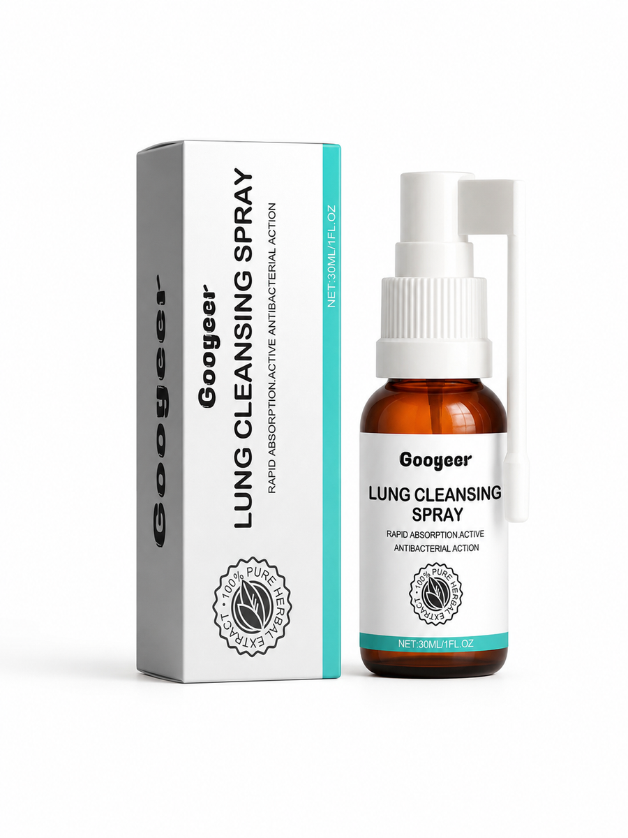 Lung Cleansing Spray - Instant Throat Relief & Cough Comfort