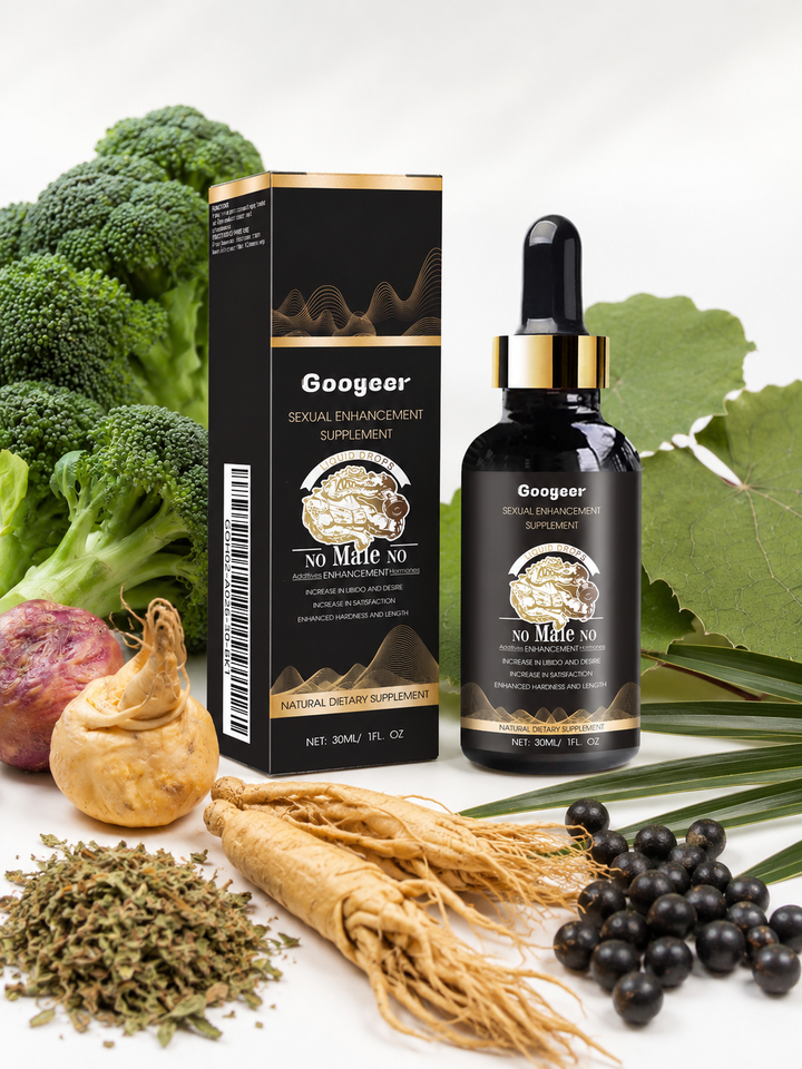 Natural Male Enhancement Oral Drops — Libido & Stamina Boost