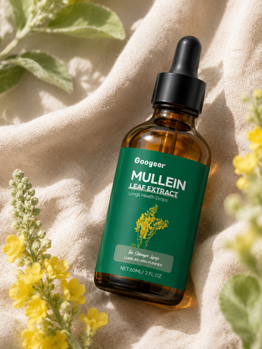 Lung Health Drops with Mullein Leaf Extract — Stronger
