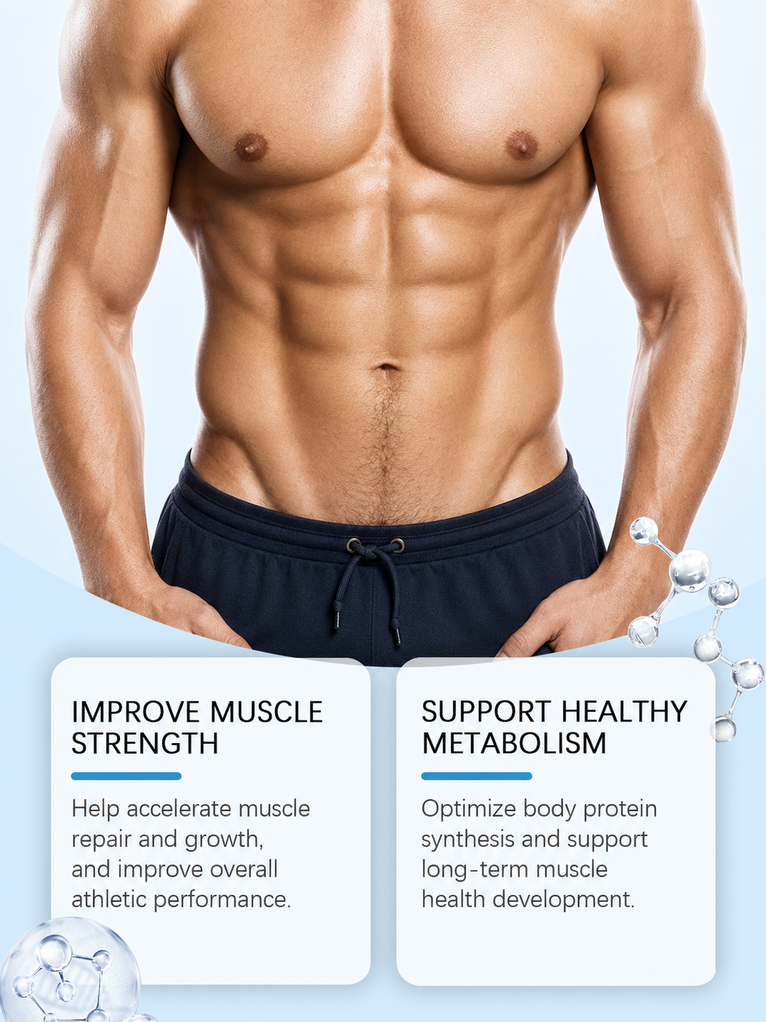Googeer Muscle Strengthening Capsules Body Treatment